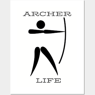 Archer life Posters and Art